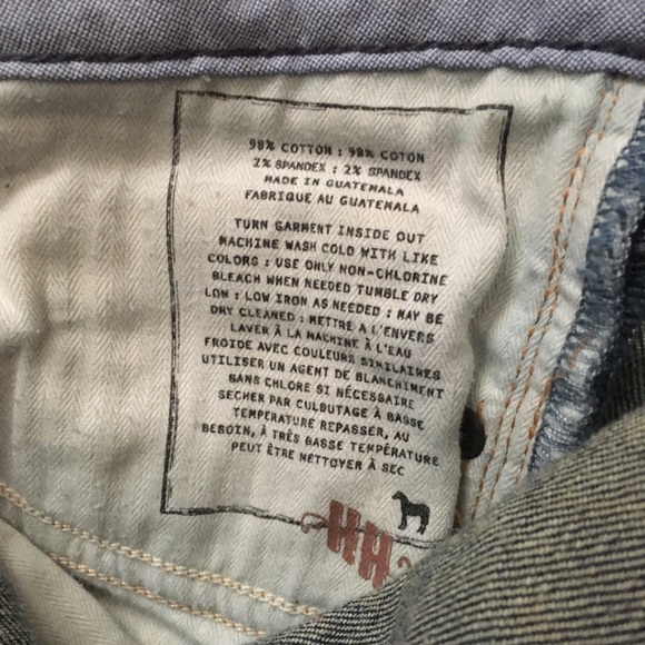 Anthropologie Dark Wash Straight Fit Jeans - Picture 6 of 8